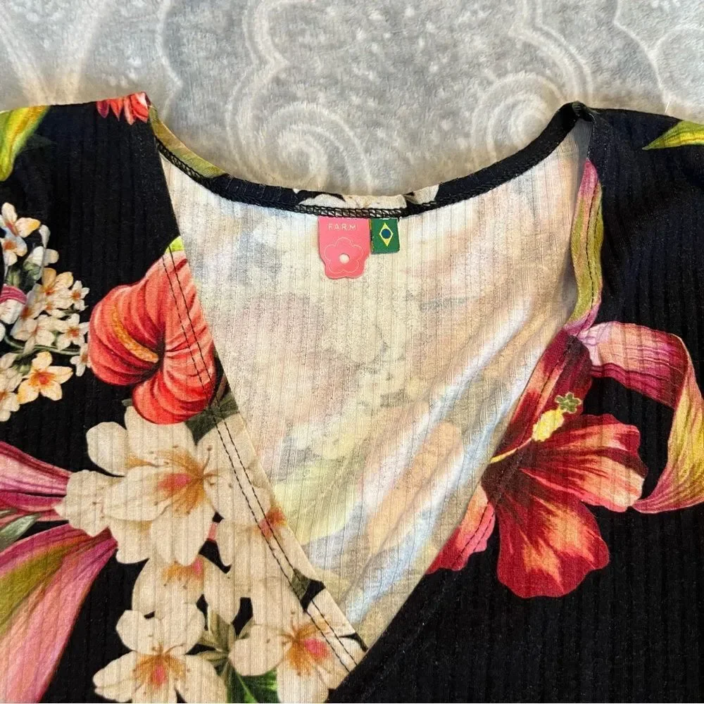 Farm Rio tropical crop top - Picture 4 of 4
